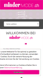 Mobile Screenshot of mindermode.ch